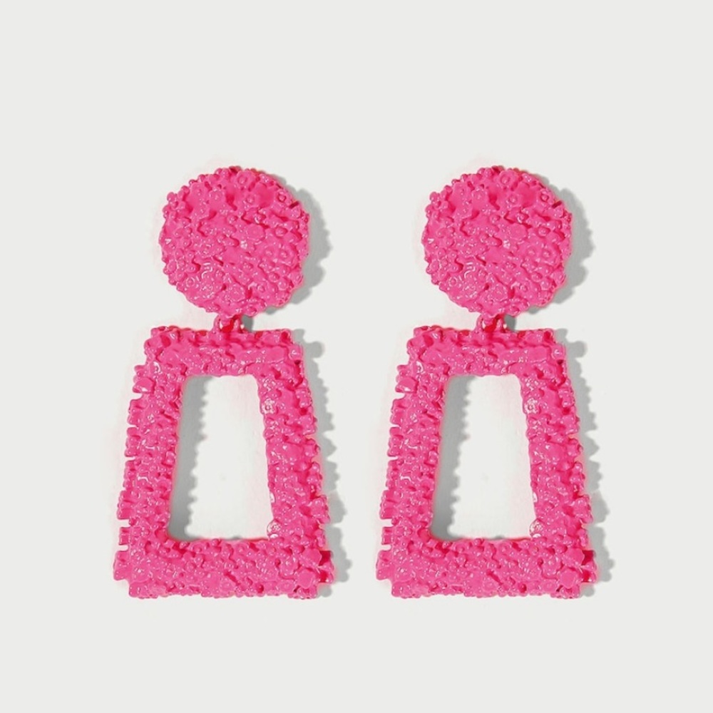 Textured Drop Earrings